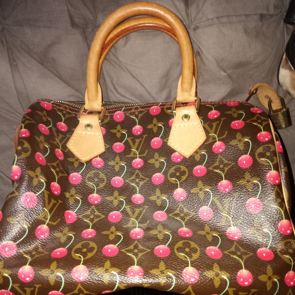Louis vuitton 25 cherry bag